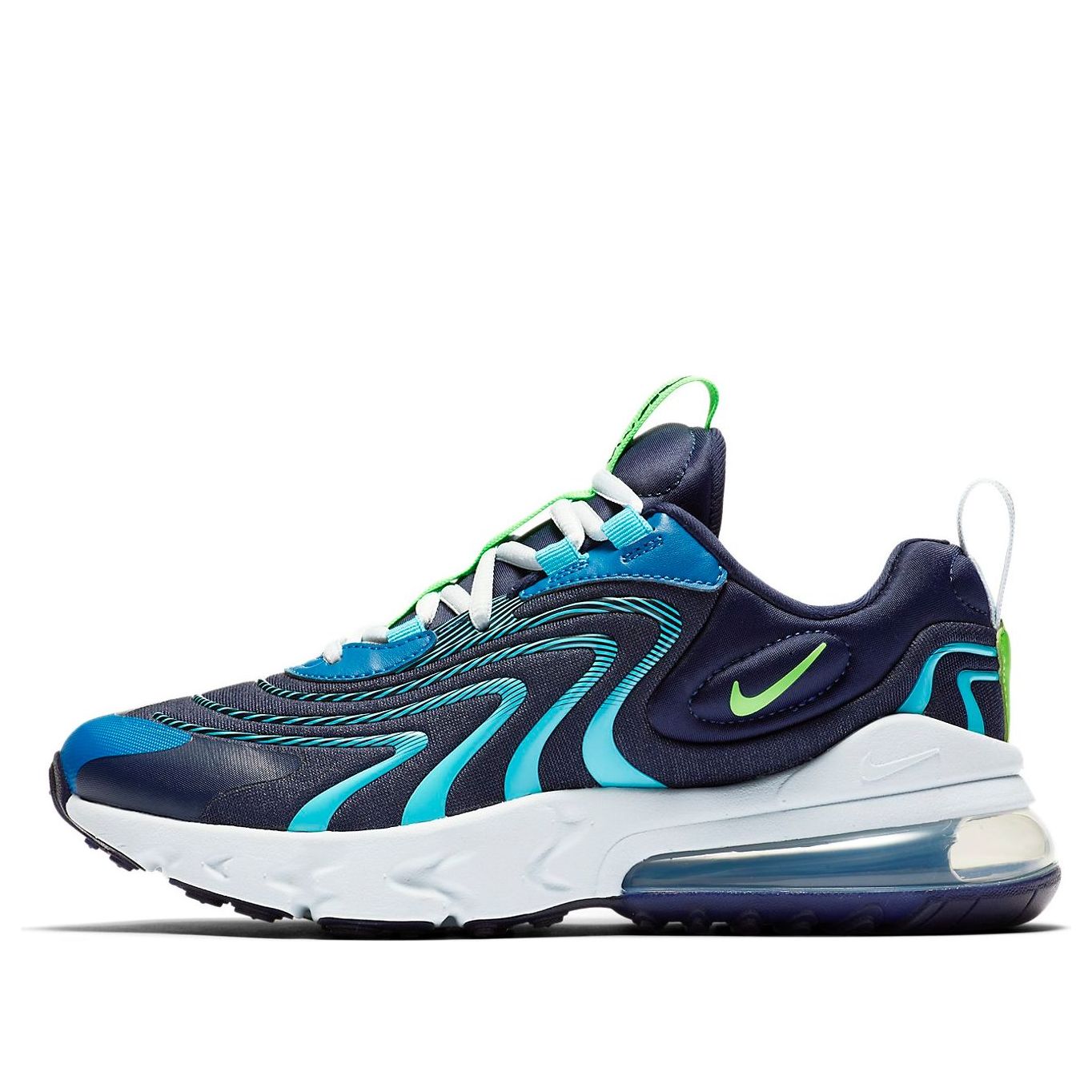 (GS) Nike Air Max 270 React ENG 'Blackened Blue' CD6870-400