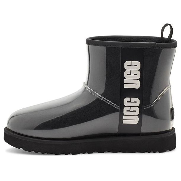 (WMNS) UGG Classic Clear Mini Boot 'Black' 1113190-BLK