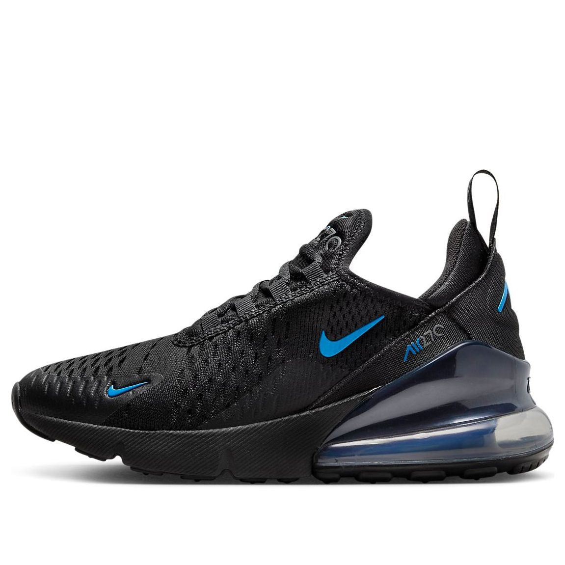 (GS) Nike Air Max 270 'Black Imperial Blue' CN9575-001