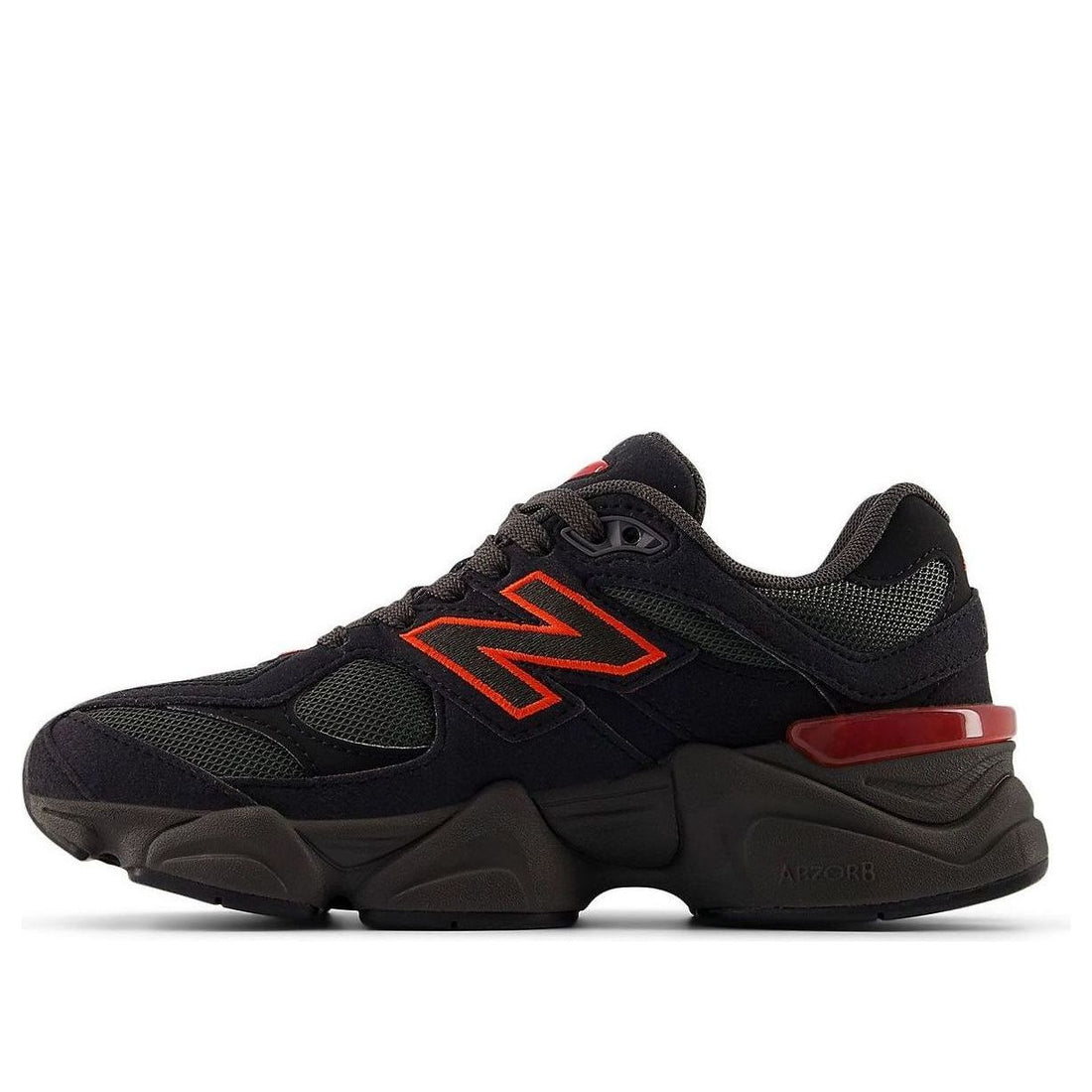 (GS) New Balance 9060 'Black Red' GC9060JR