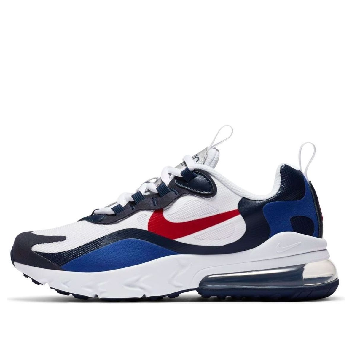 (GS) Nike Air Max 270 React 'White Midnight Navy Red' CZ5582-100