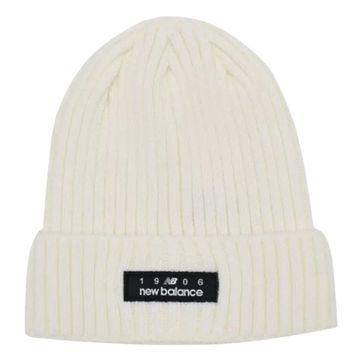 New Balance 1906 Knit Beanie 'White' LAH14006CRM