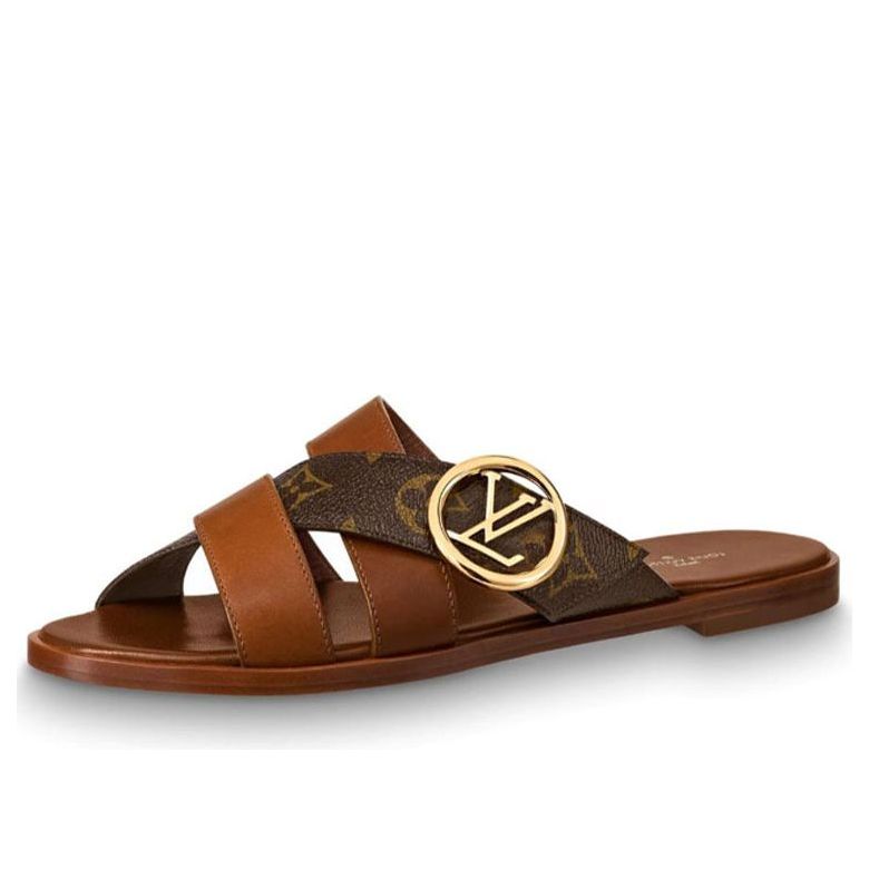 (WMNS) LOUIS VUITTON LV Horizon Line Sandals 'Brown' 1A5BHZ