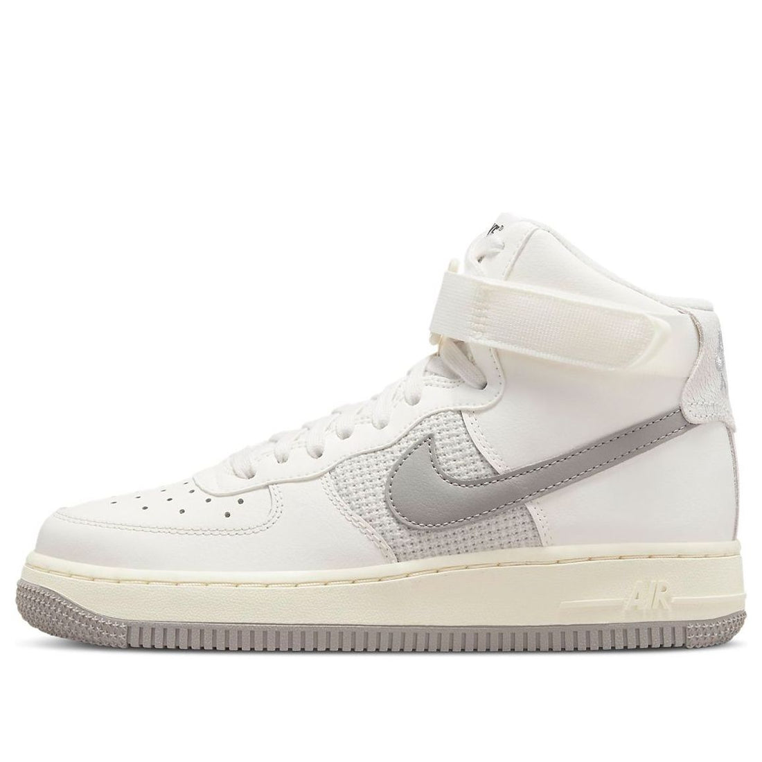 (GS) Nike Air Force 1 High Leather 'Sail Medium Grey' DV2236-100