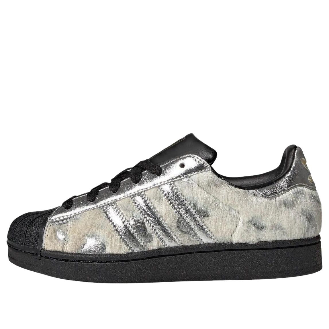 (WMNS) adidas Supertar II 'Pony Hair Cream Silver Metallic' KJ4863
