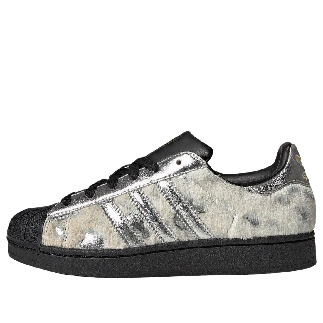 (WMNS) adidas Supertar II 'Pony Hair Cream Silver Metallic' KJ4863