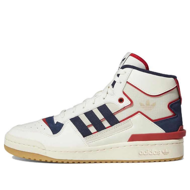 adidas Forum Exhibit Mid 'Inside Out - White Navy Scarlet' HQ1482