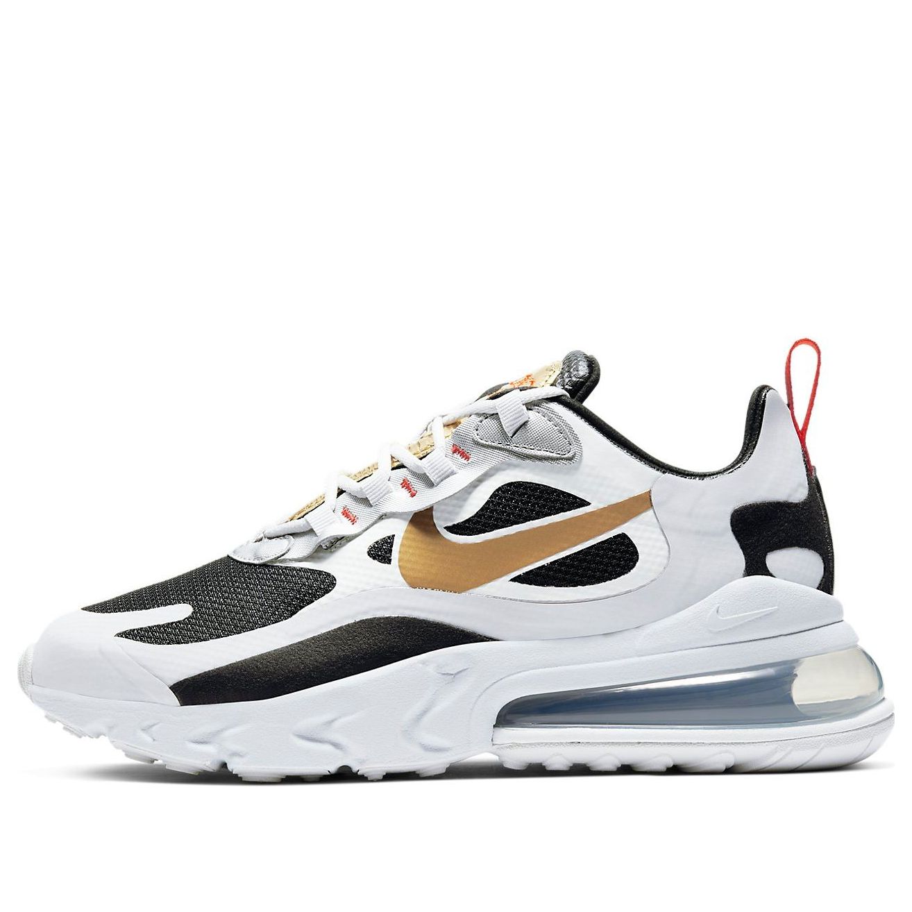 (WMNS) Nike Air Max 270 React 'Metallic Gold Swoosh' CT3433-001