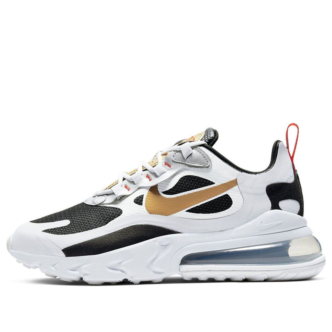 (WMNS) Nike Air Max 270 React 'Metallic Gold Swoosh' CT3433-001