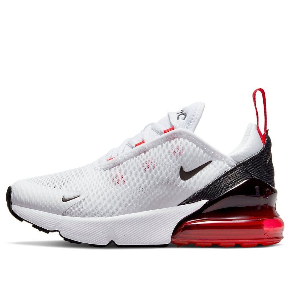 (PS) Nike Air Max 270 'White Siren Red' AO2372-111