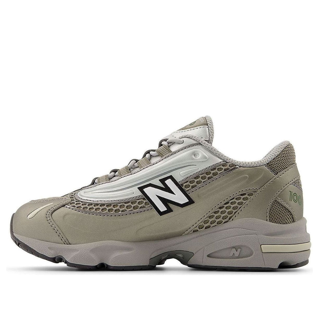 (PS) New Balance 1000 'Arid Stone Light Silver Metallic' PV1000NK