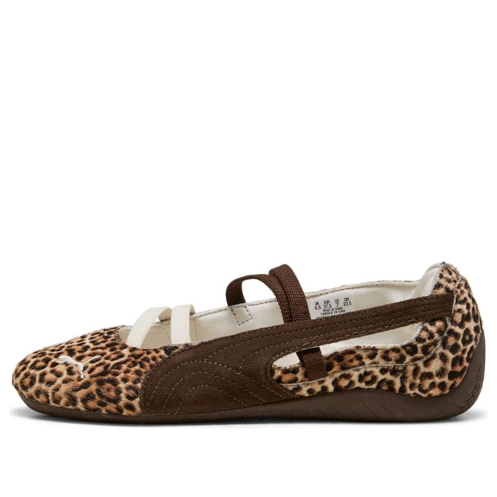 (WMNS) PUMA Speedcat Ballet Wild 'Leopard Pony Hair' 406689-01