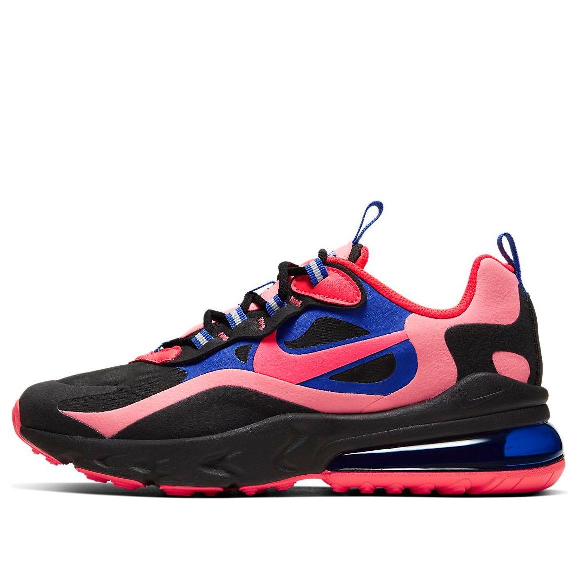 (GS) Nike Air Max 270 React 'Black Crimson Blue' CT1579-001