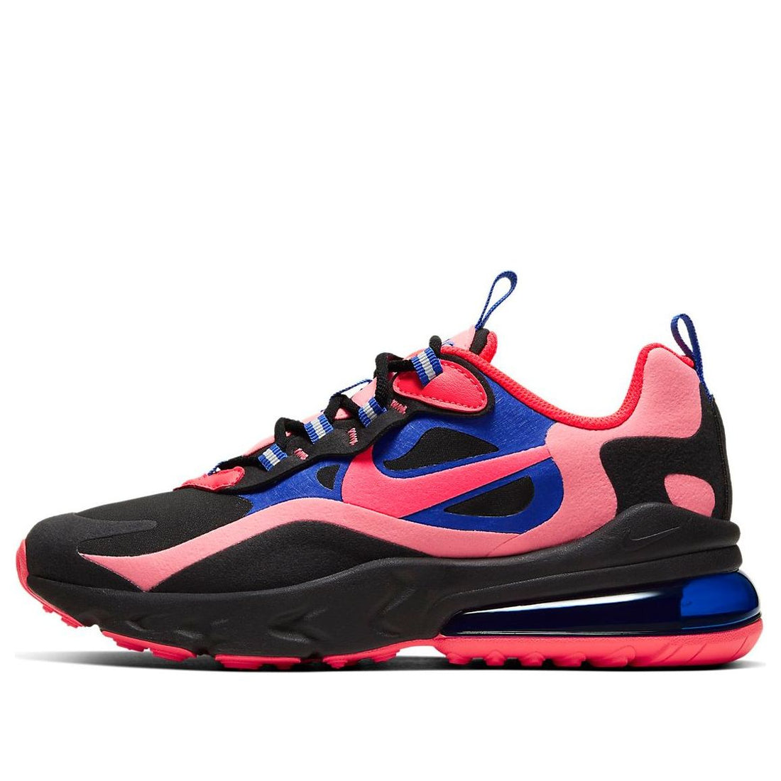 (GS) Nike Air Max 270 React 'Black Crimson Blue' CT1579-001