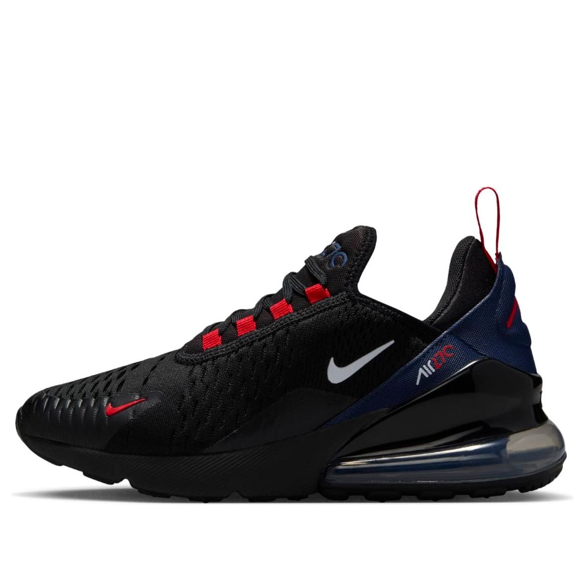 (GS) Nike Air Max 270 'Black Midnight Navy Red' HJ9565-001