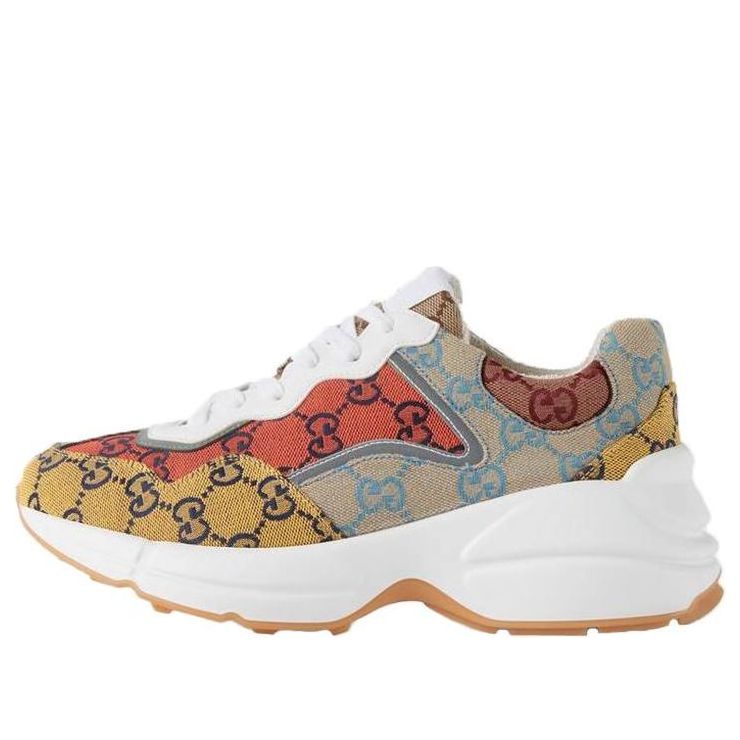 (WMNS) Gucci Rhyton Multicolor 663681-2UZJ0-7064 #