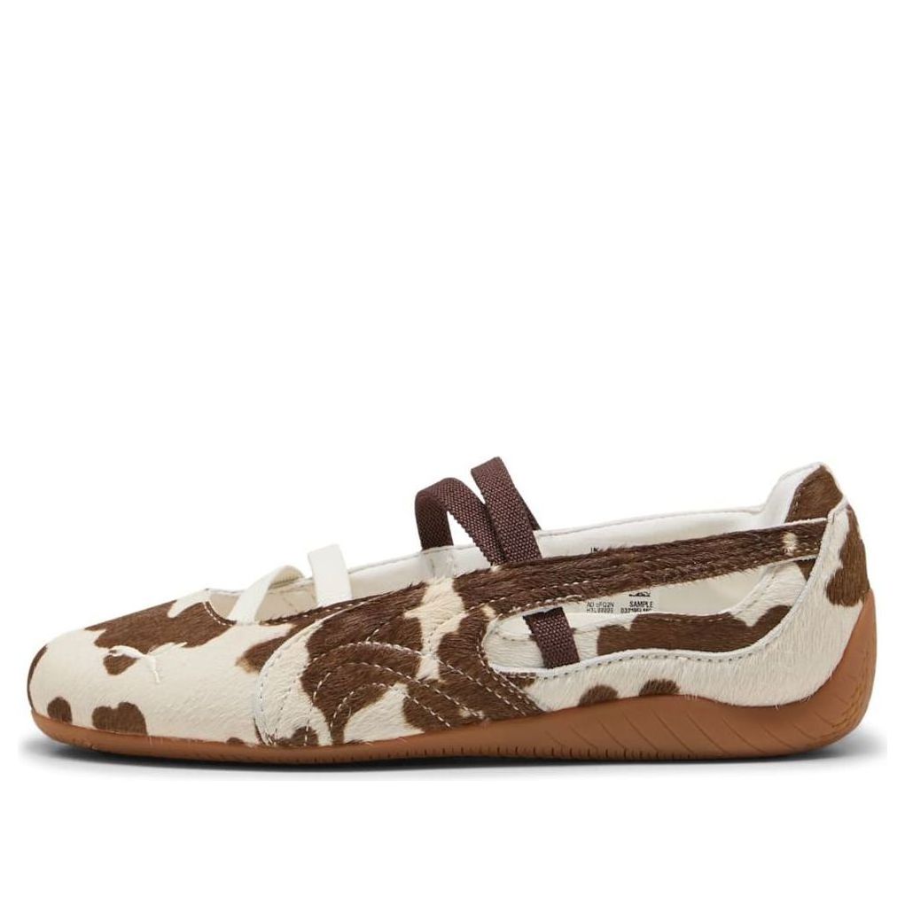 (WMNS) PUMA Speedcat Ballet 'Cow Print' 407787-01
