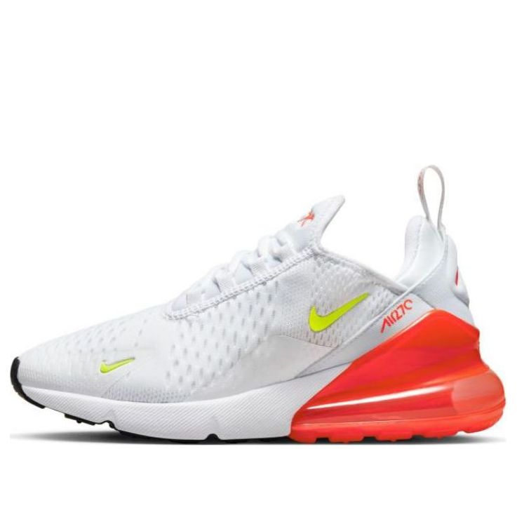 (WMNS) Nike Air Max 270 'White Bright Crimson Volt' AH6789-114