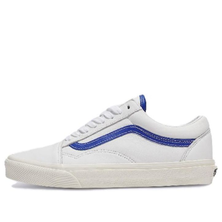 Vans Old Skool 'White Blue Leather' VN0007NTZ5D