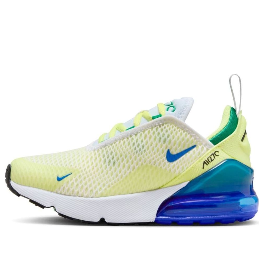 (PS) Nike Air Max 270 'White Light Lemon Blue' FN6981-100
