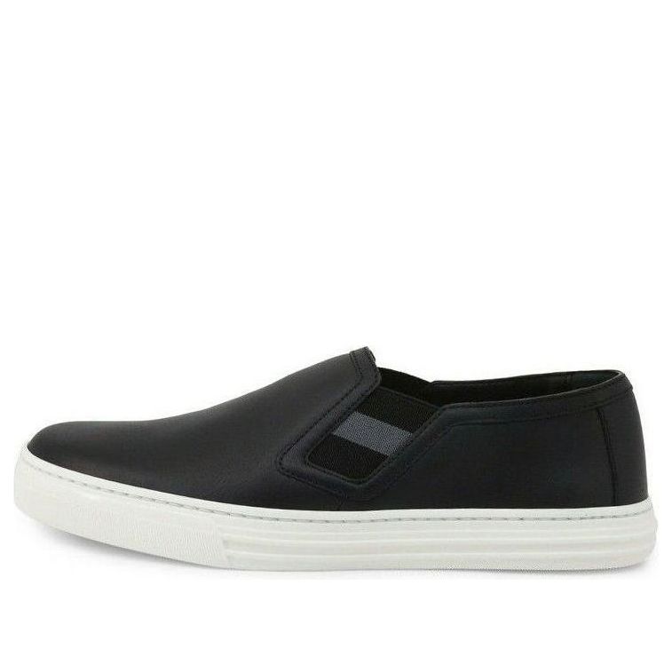 (WMNS) Gucci Leather Low 'Black White' 473974-A3850-1195