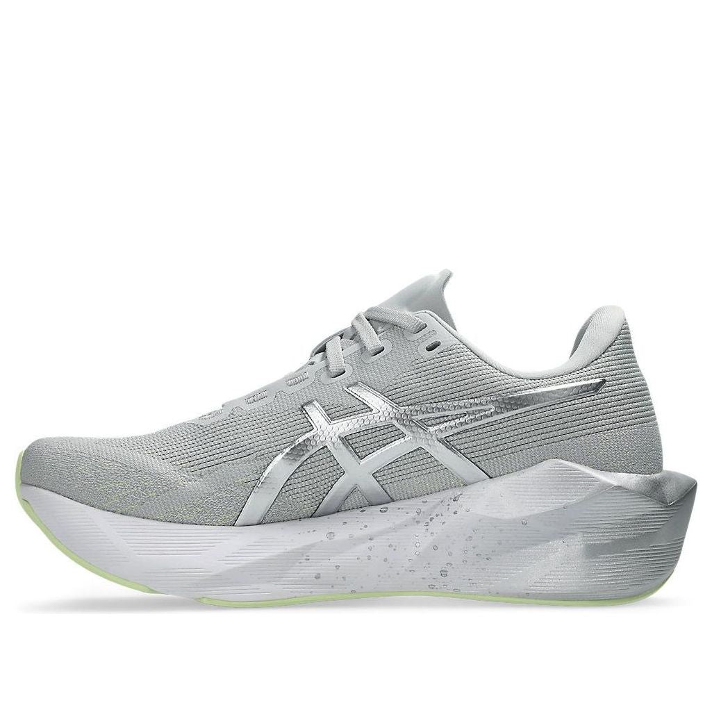 (WMNS) ASICS Novablast 6 'PLatinum Glow Green' 1012C070-020