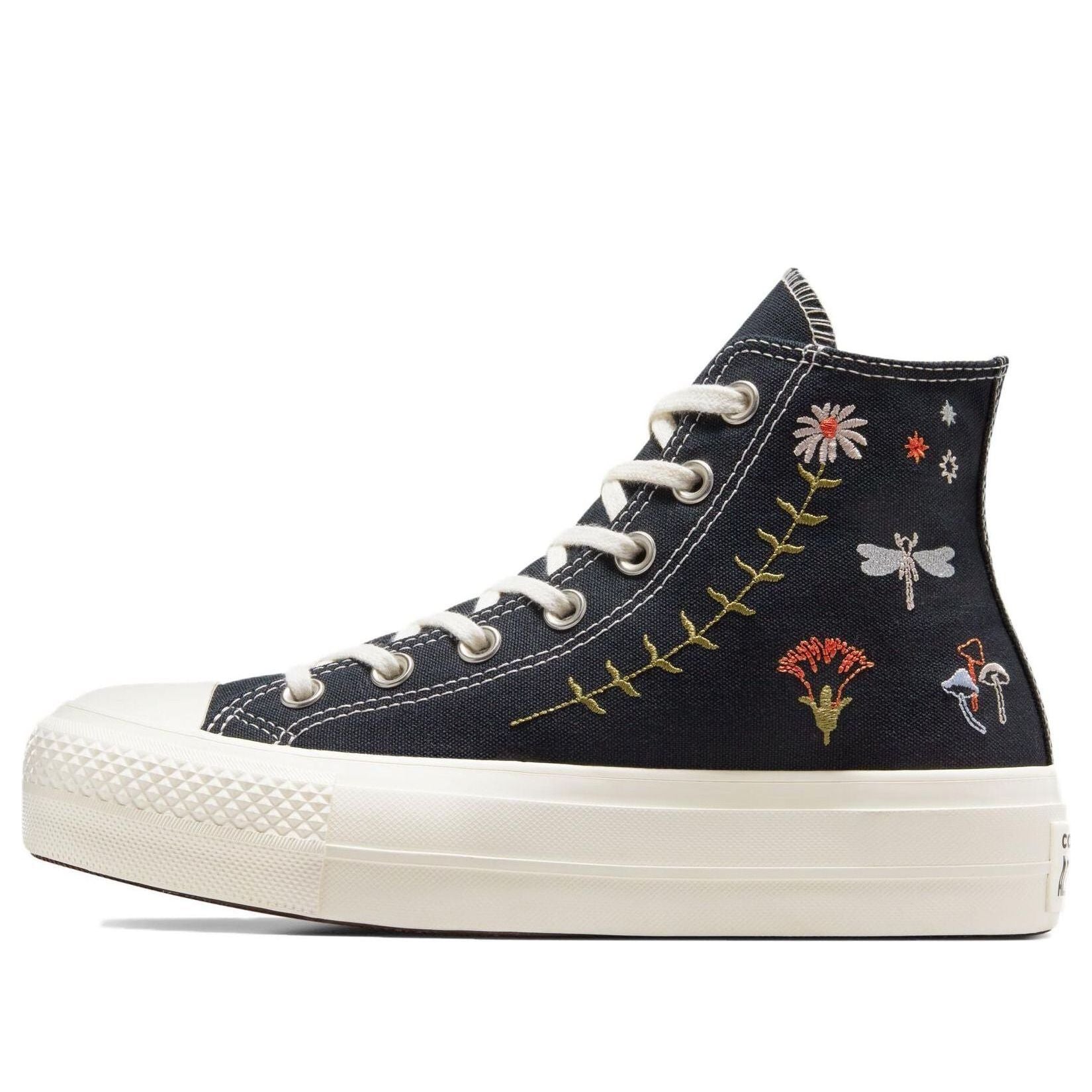 (WMNS) Converse Chuck Taylor All Star Fairy Goddess Lift Platform 'Black' A07110C