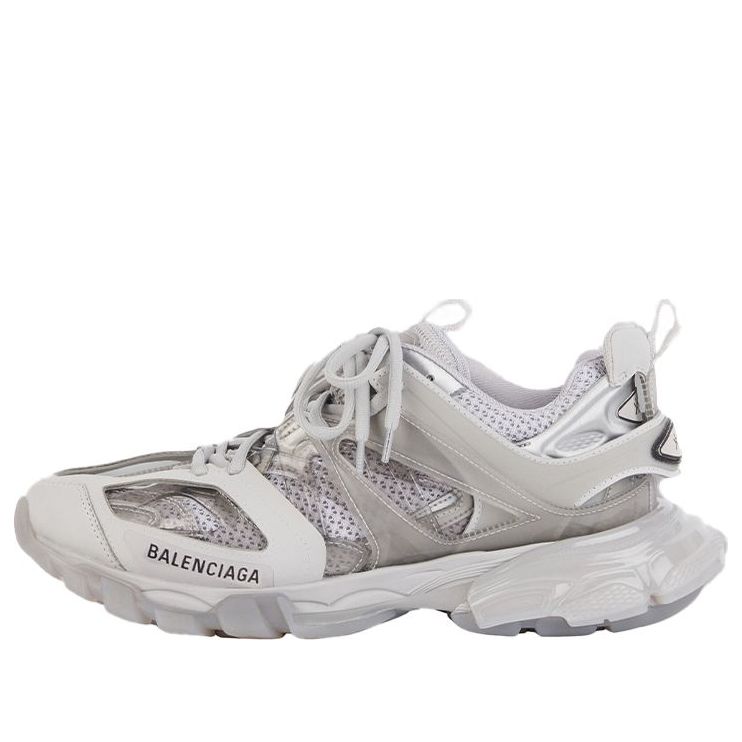 Balenciaga Track Clear Sole Daddy Shoes Grey/White 647742W3BM41200 #