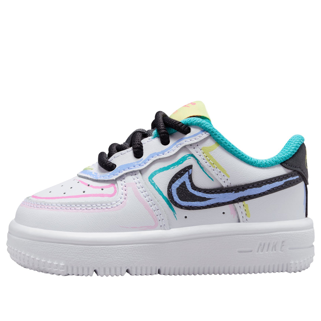 (TD) Nike Force 1 'White Hyper Pink Dusty Cactus' IR1822-100