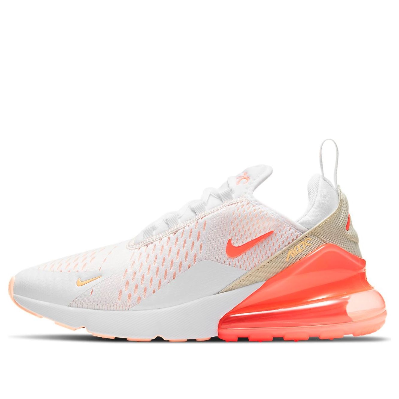 (WMNS) Nike Air Max 270 Essential 'White Bright Mango' DH3895-100