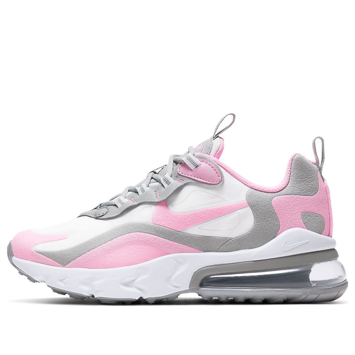 (GS) Nike Air Max 270 React 'White Pink' BQ0103-104