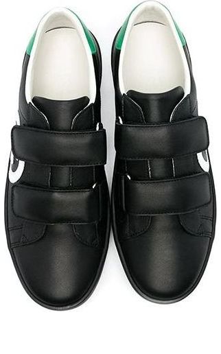 (GS) Gucci Ace Sneakers 'Black' 649759-BOQB0-1061