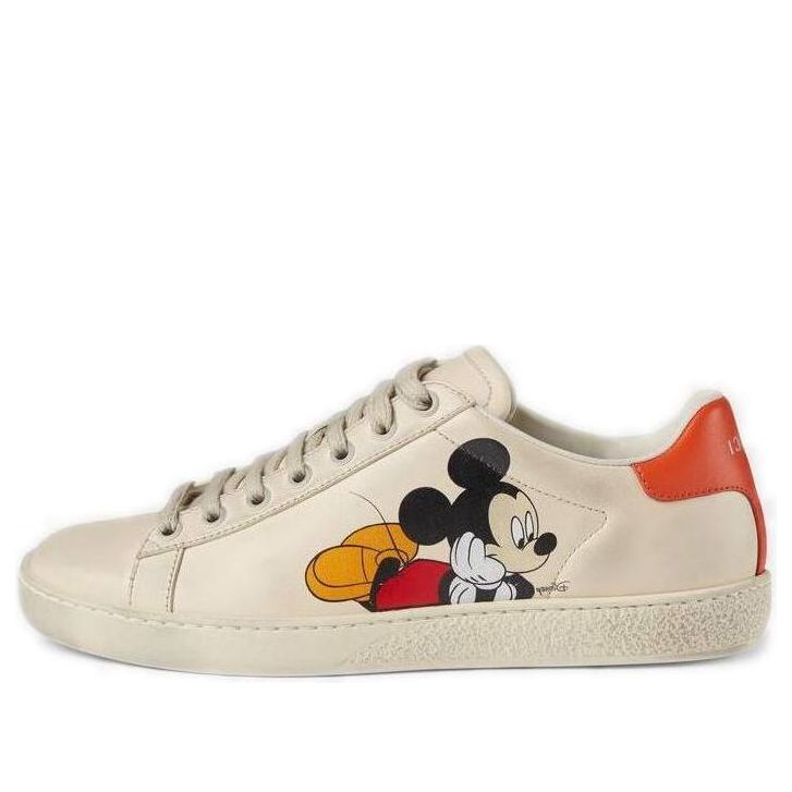 (WMNS) Gucci x Disney Ace Low 'Mickey Mouse - Ivory' 602129-AYO70-9591