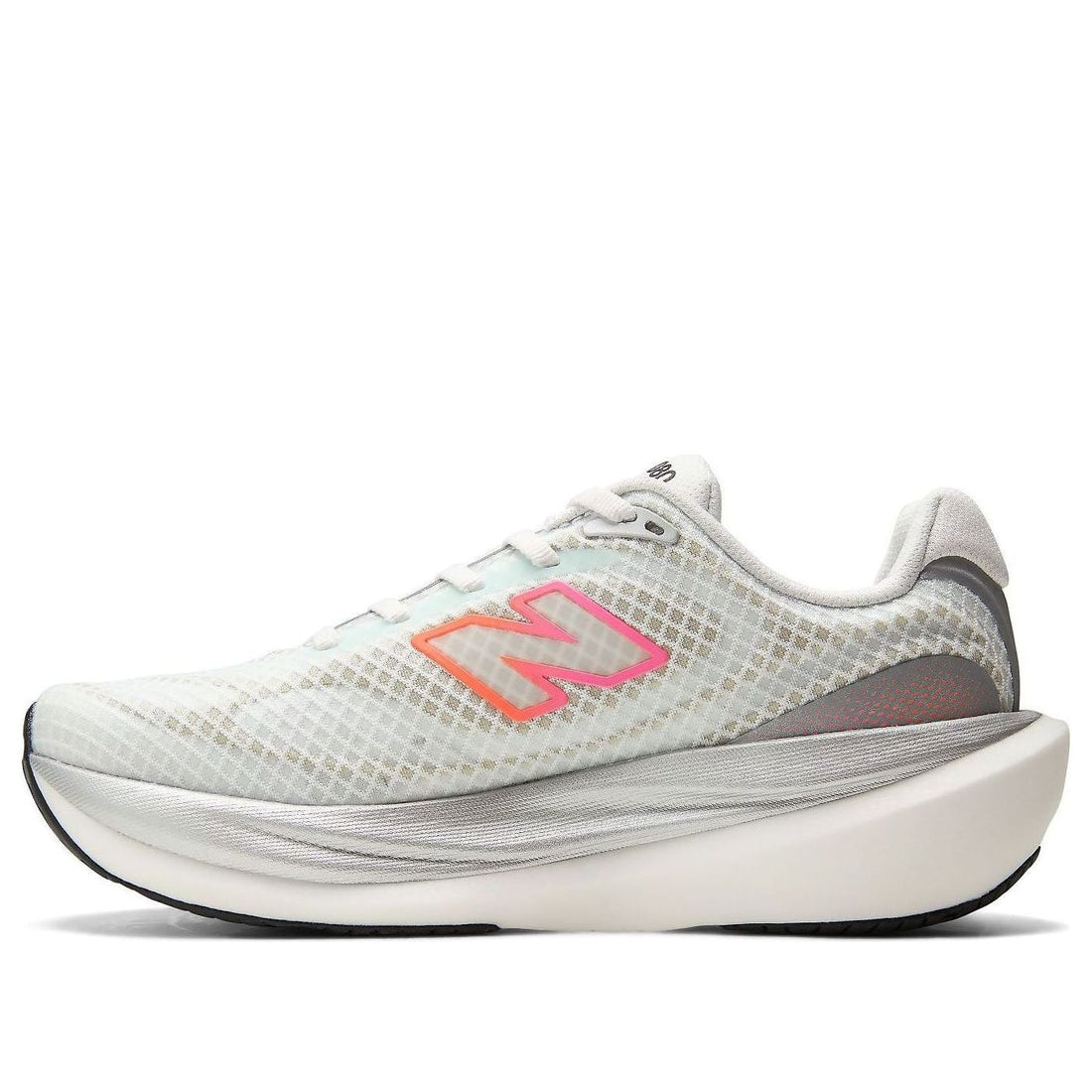 (WMNS) New Balance 1080v15 Breathe 'White Pink Heat Tangerine' W10809PJ