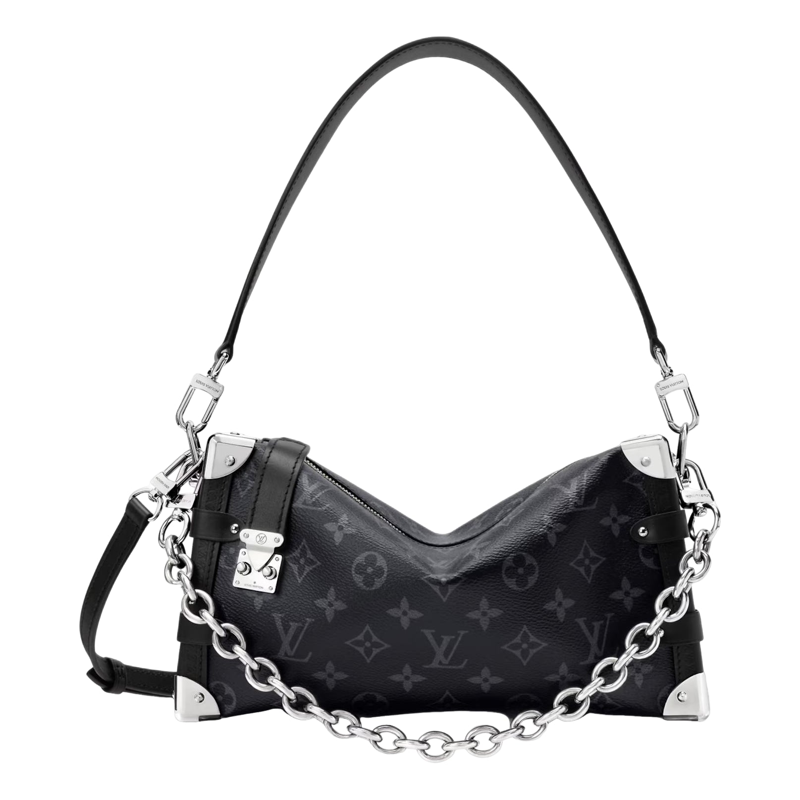 (WMNS) LOUIS VUITTON Side Trunk MM East West 'Black' M26226