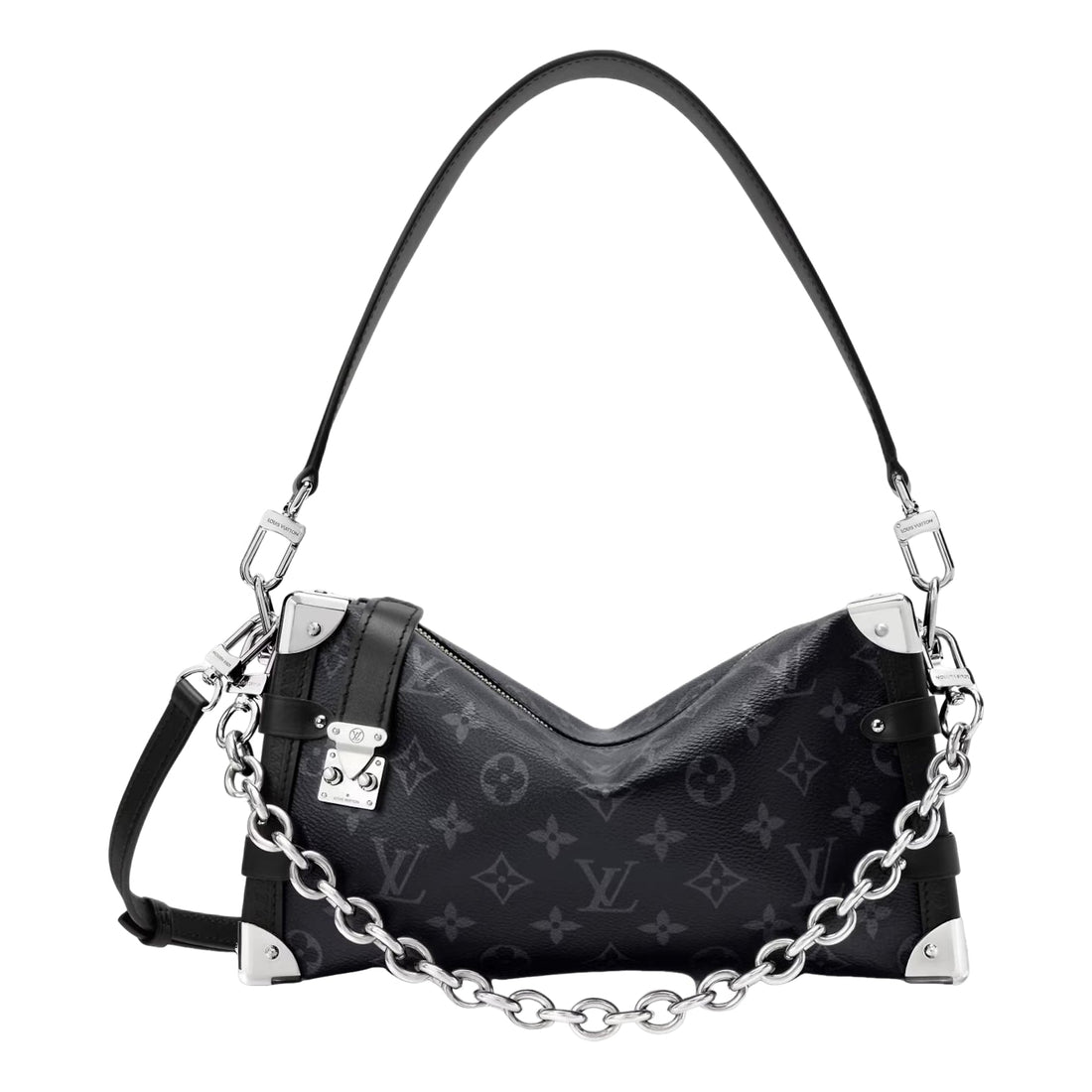 (WMNS) LOUIS VUITTON Side Trunk MM East West 'Black' M26226