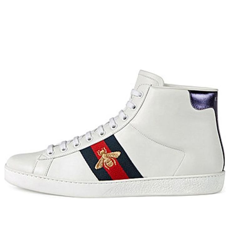Gucci Ace Series Stylish Simplicity High 'White' 501803-DOPE0-9095