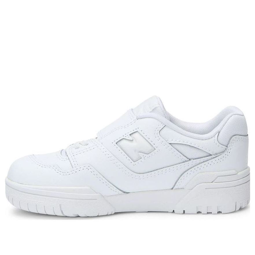 (PS) New Balance NB 550 Bungee Lace with Top Strap 'Triple White' PHB550WW