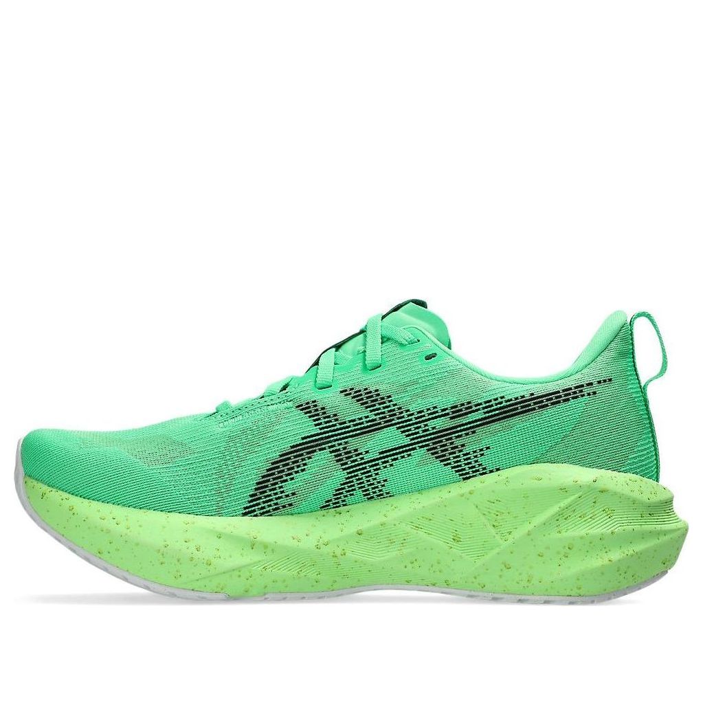 (WMNS) ASICS Novablast 5 'Ekiden Vital Green Black' 1012B991-300