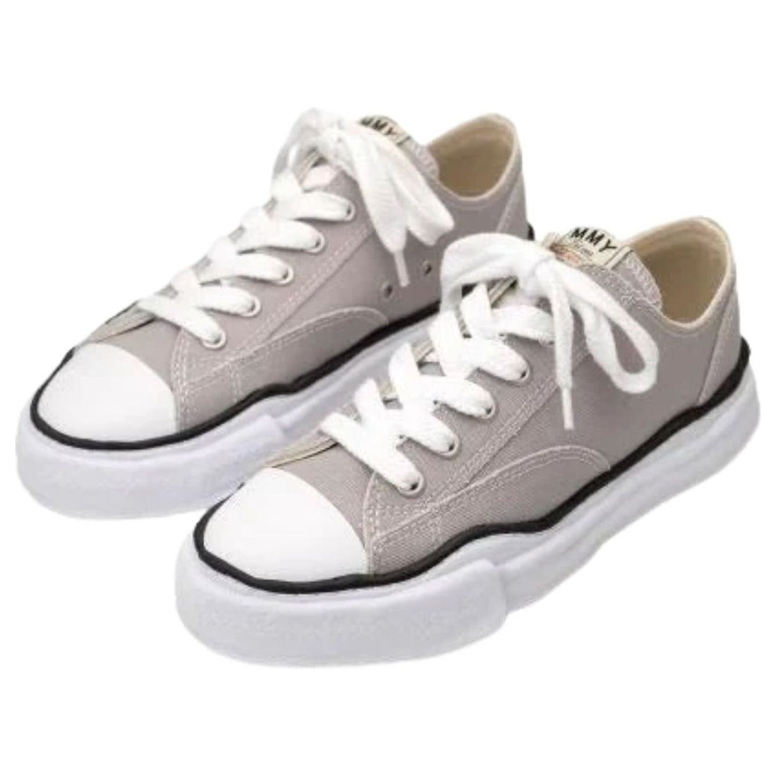 Maison MIHARA YASUHIRO Peterson OG Sole Canvas Low 'Grey' A01FW702-GRY