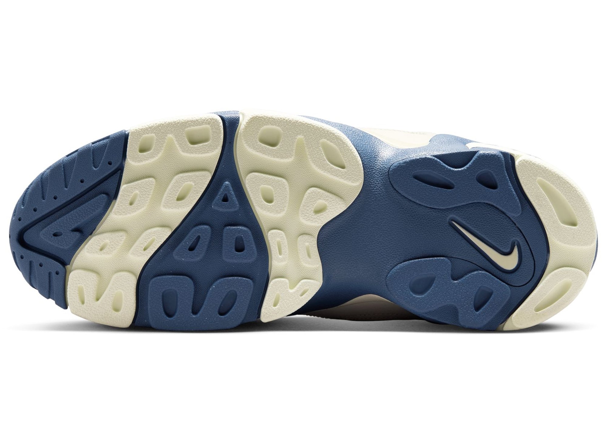 Nike Air Diamond Turf II in Sail / Mystic Navy