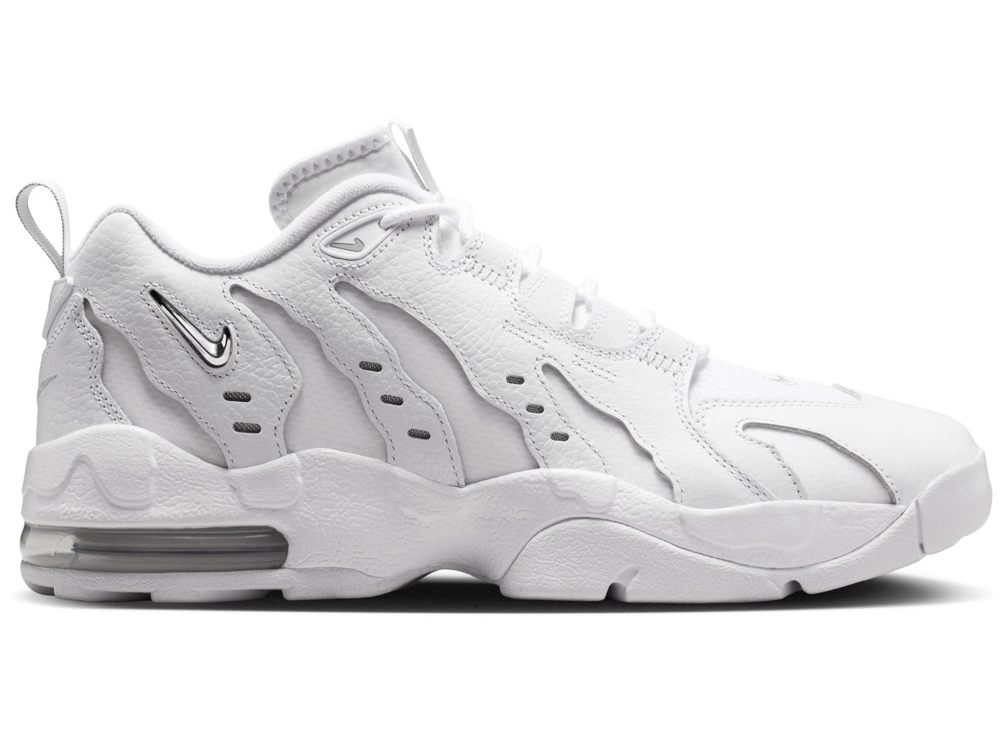 Nike Air DT Max '96 Low in White / Metallic Silver