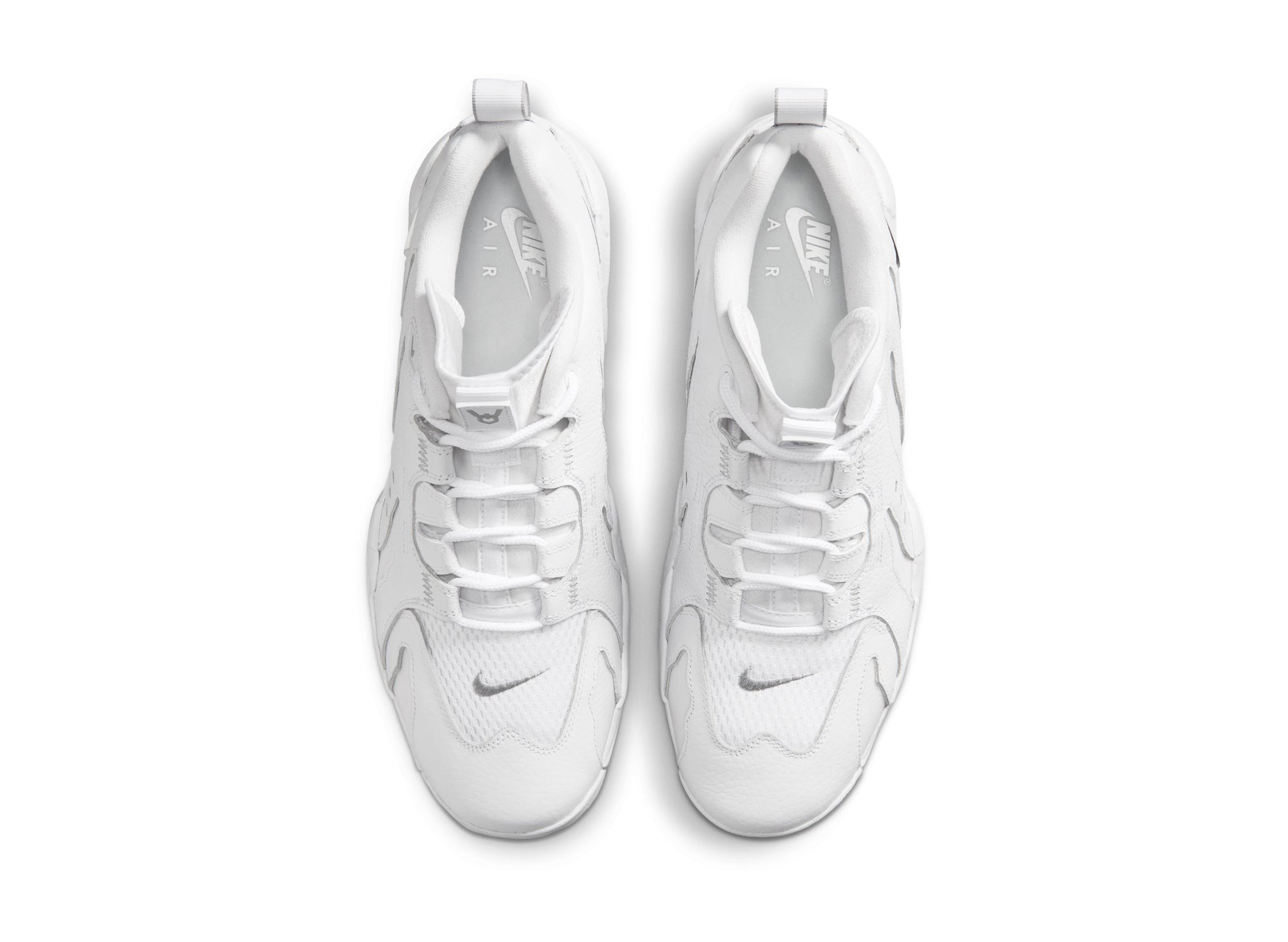 Nike Air DT Max '96 Low in White / Metallic Silver