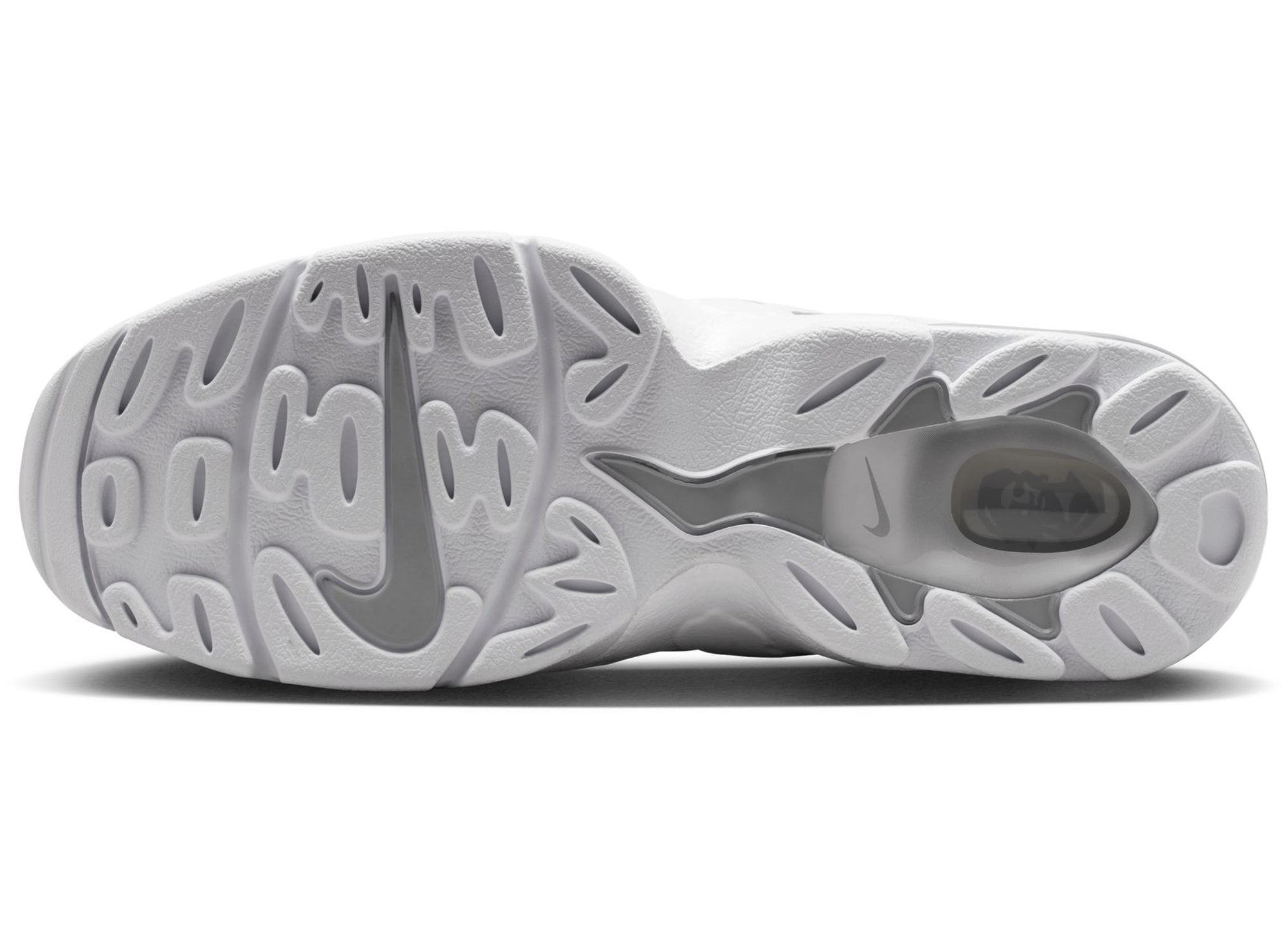 Nike Air DT Max '96 Low in White / Metallic Silver