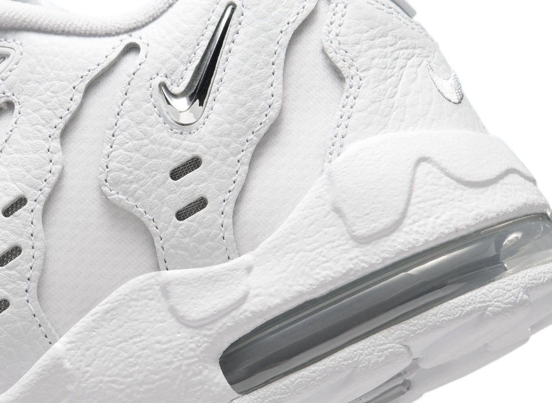 Nike Air DT Max '96 Low in White / Metallic Silver