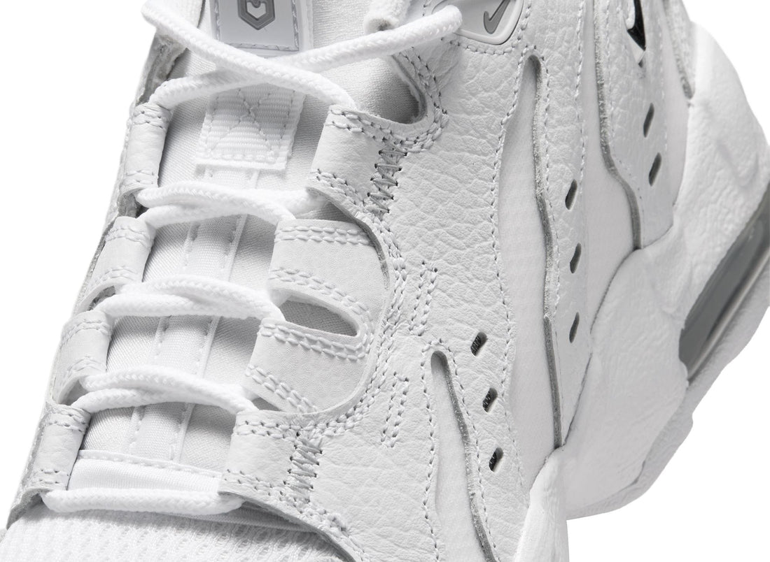 Nike Air DT Max '96 Low in White / Metallic Silver
