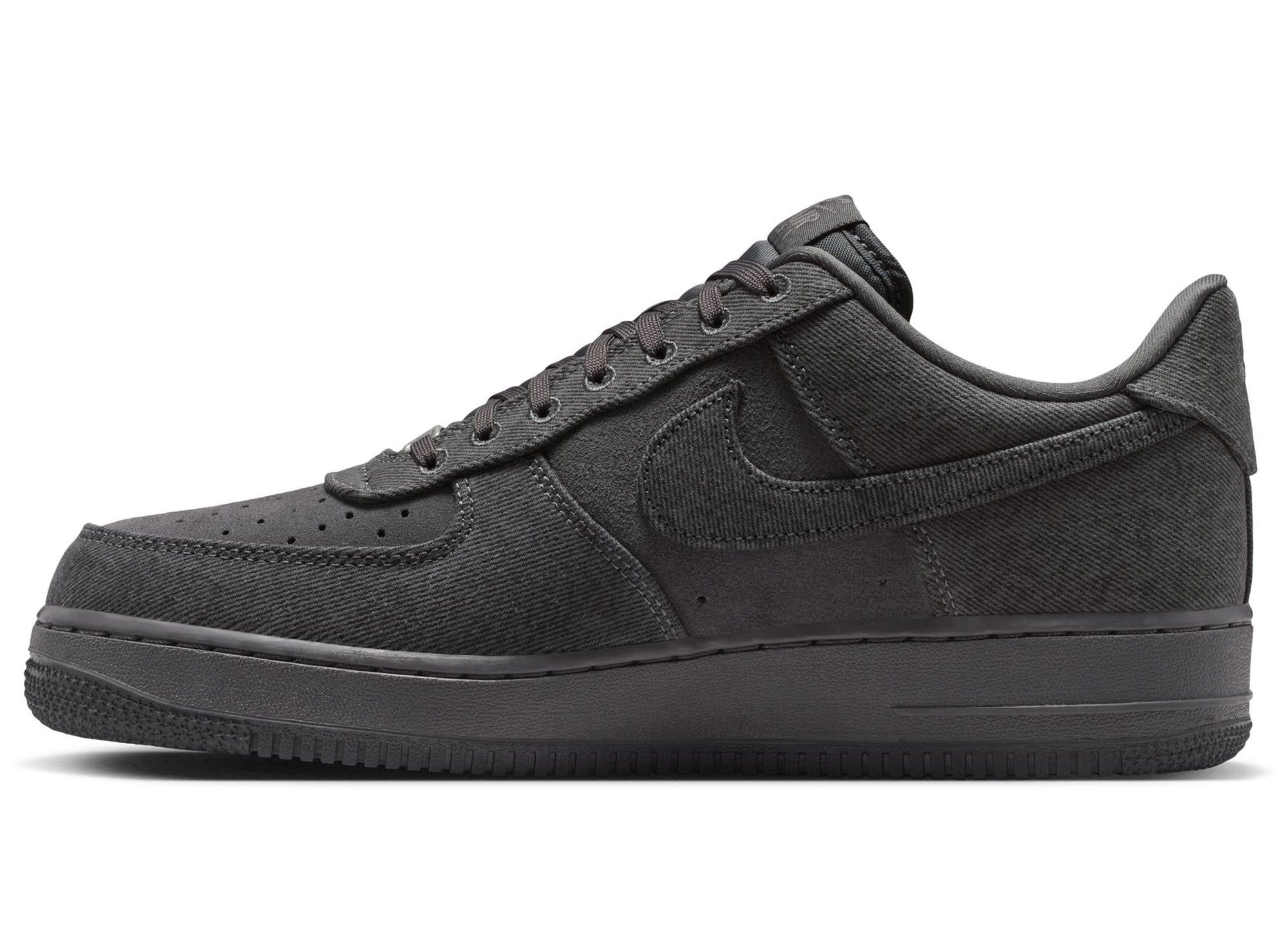 Nike Air Force 1 '07 LV8 "Denim" in Anthracite