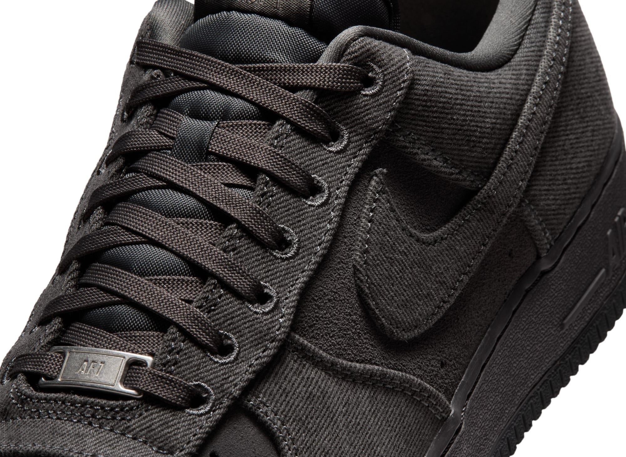 Nike Air Force 1 '07 LV8 "Denim" in Anthracite