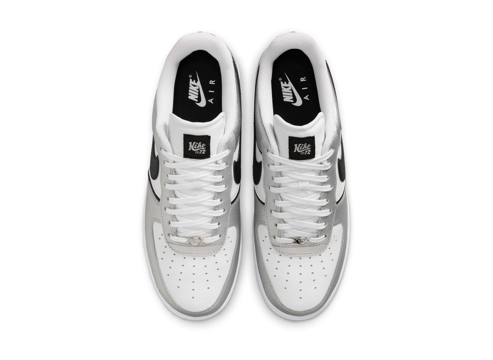 Nike Air Force 1 '07 LV8 in Metallic Silver / Black