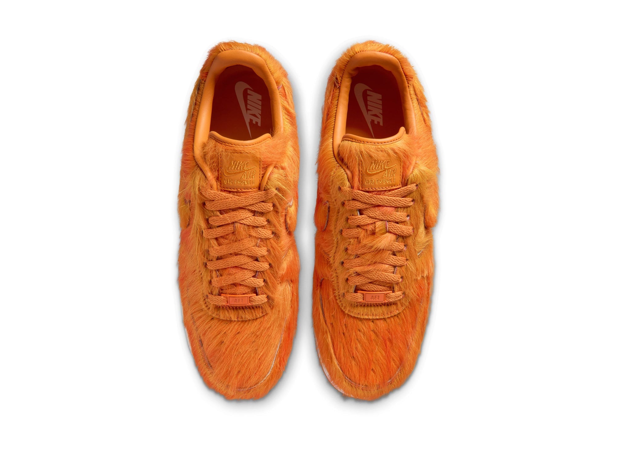 Nike Air Force 1 Low 'Orange Pony Hair' in Campfire Orange / Sunset